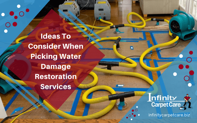Ideas To Consider When Picking Water Damage Restoration Services
