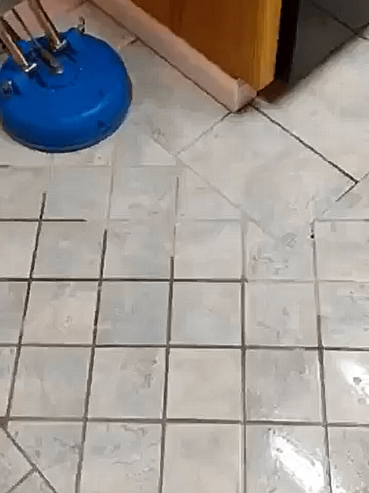 Tile and Grout Cleaning Before
