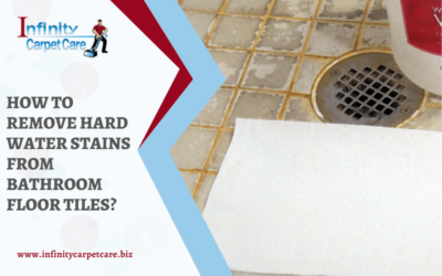 How To Remove Hard Water Stains From Bathroom Floor Tiles?